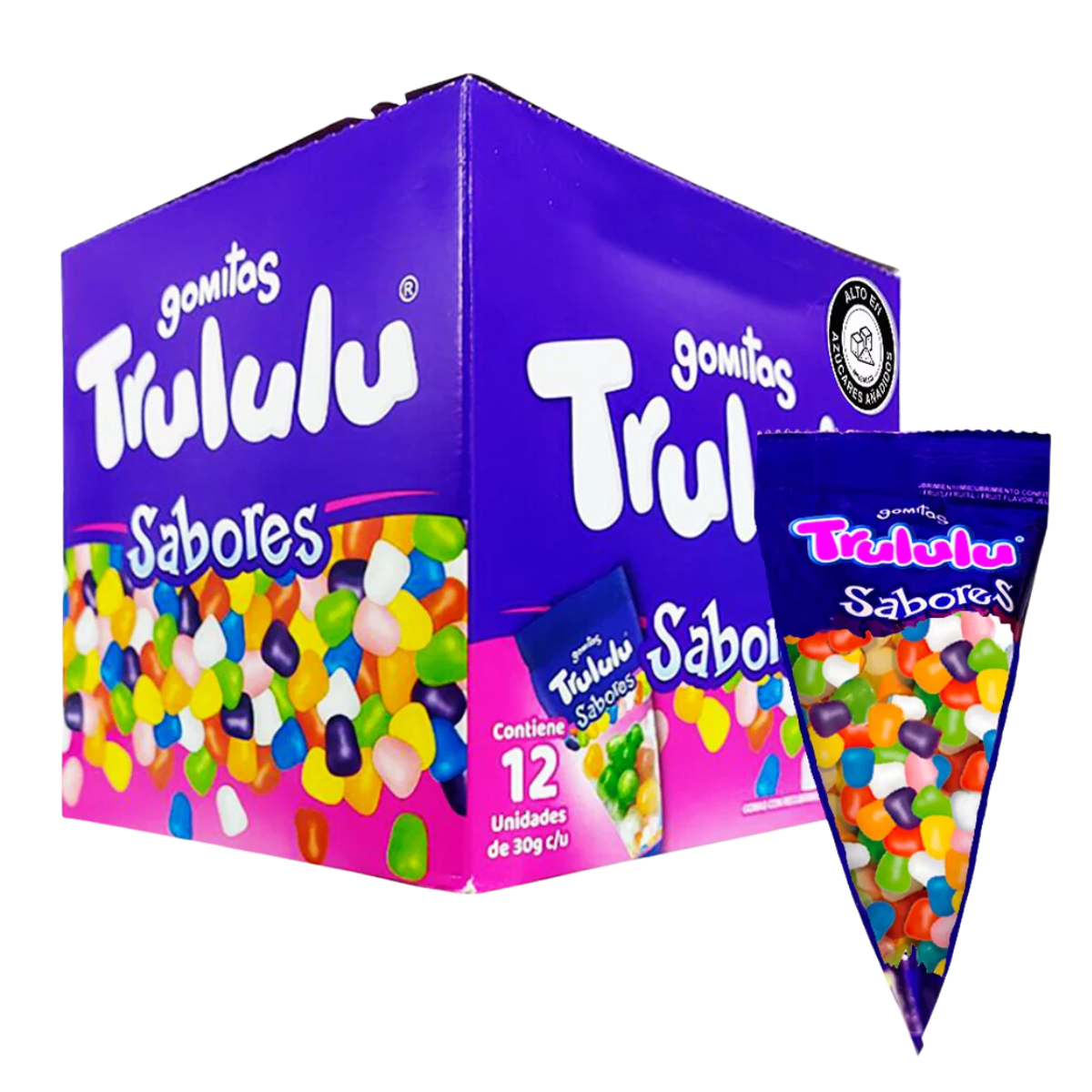 TRULULU SABORES PIRAMIDAL X 12 UND