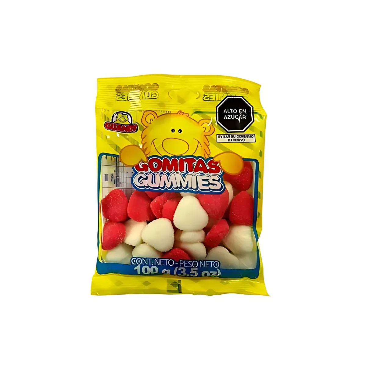GUANDY GOMAS CORAZONES X 100GR